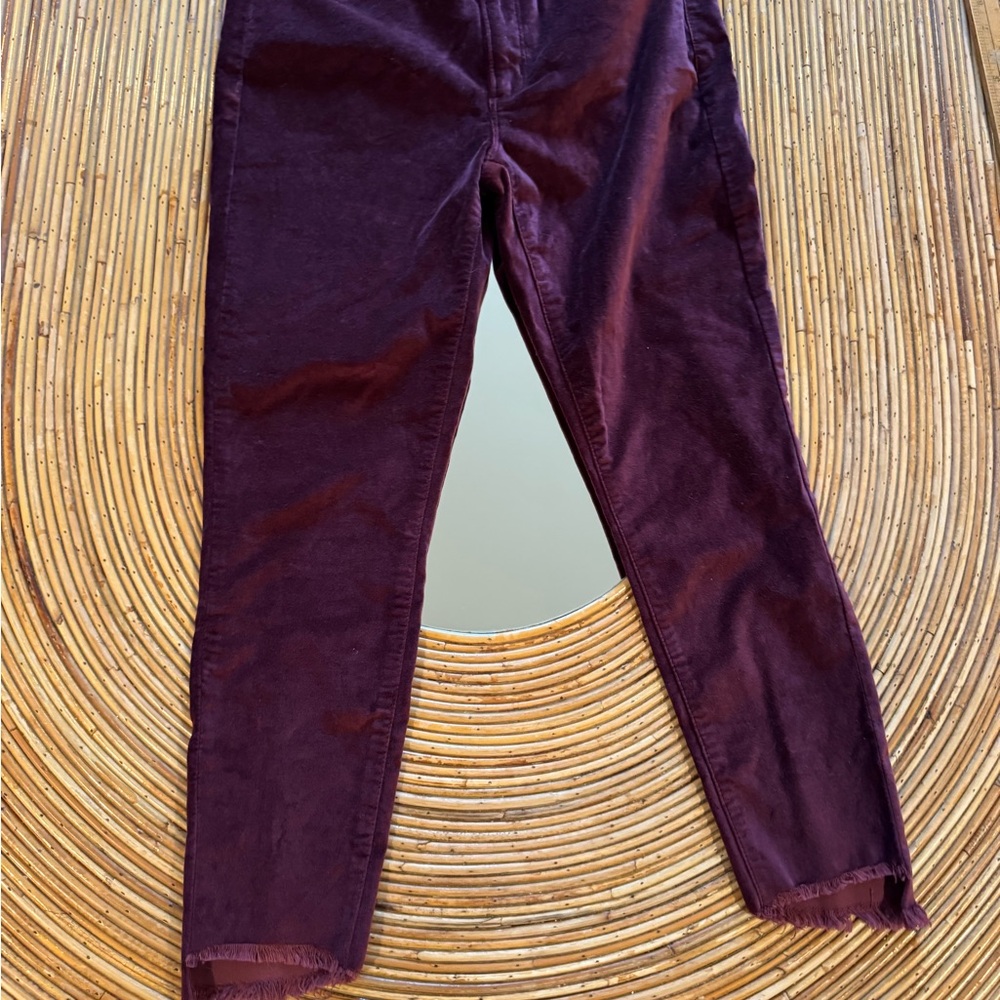 Purple Corduroy Pants